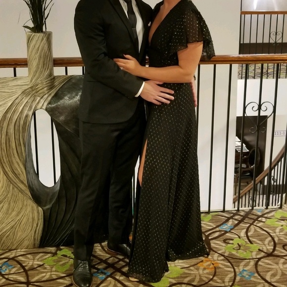 Jill Jill Stuart Metallic Tulle Gown - Picture 2 of 2